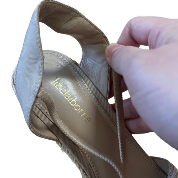 Liz Claiborne Wedges Size 6.5 - Picture 9 of 10